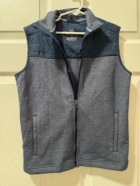 Southern Tide Navy Performance Jacket with Cream Logo